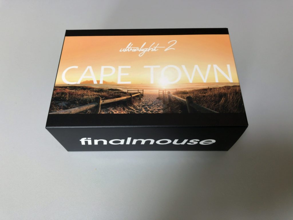 Finalmouse Ultralight 2 CAPE TOWNの箱